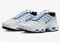 nike tn requin dans chaussures white gold blue dm0032-10